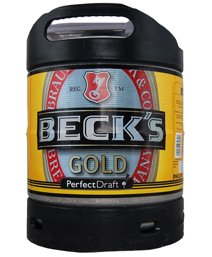 BECK'S GOLD MINIFUT 6L